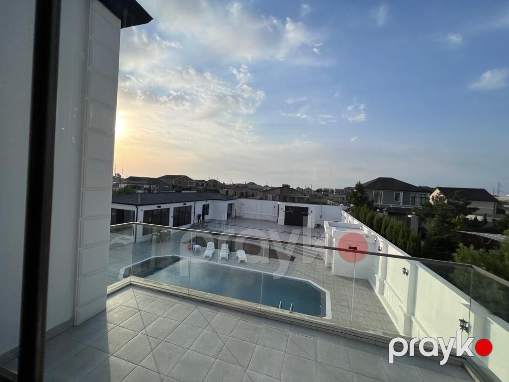 İcarəyə verilir 5 otaqlı həyət evi/bağ evi 400 m² — Ev, villa, Bakı (4)