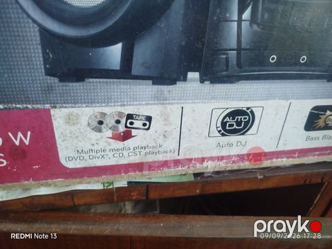 LG DM5420 DVD Mini Hi‑Fi System - Güclü səs: P.m.p.o. 1800 W, 110 W — Bakı