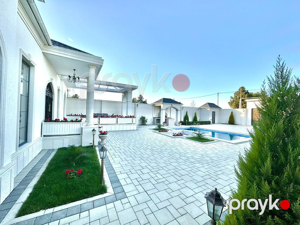 Satılır 5 otaqlı həyət evi/bağ evi 280 m² — Ev, villa, Bakı (6)
