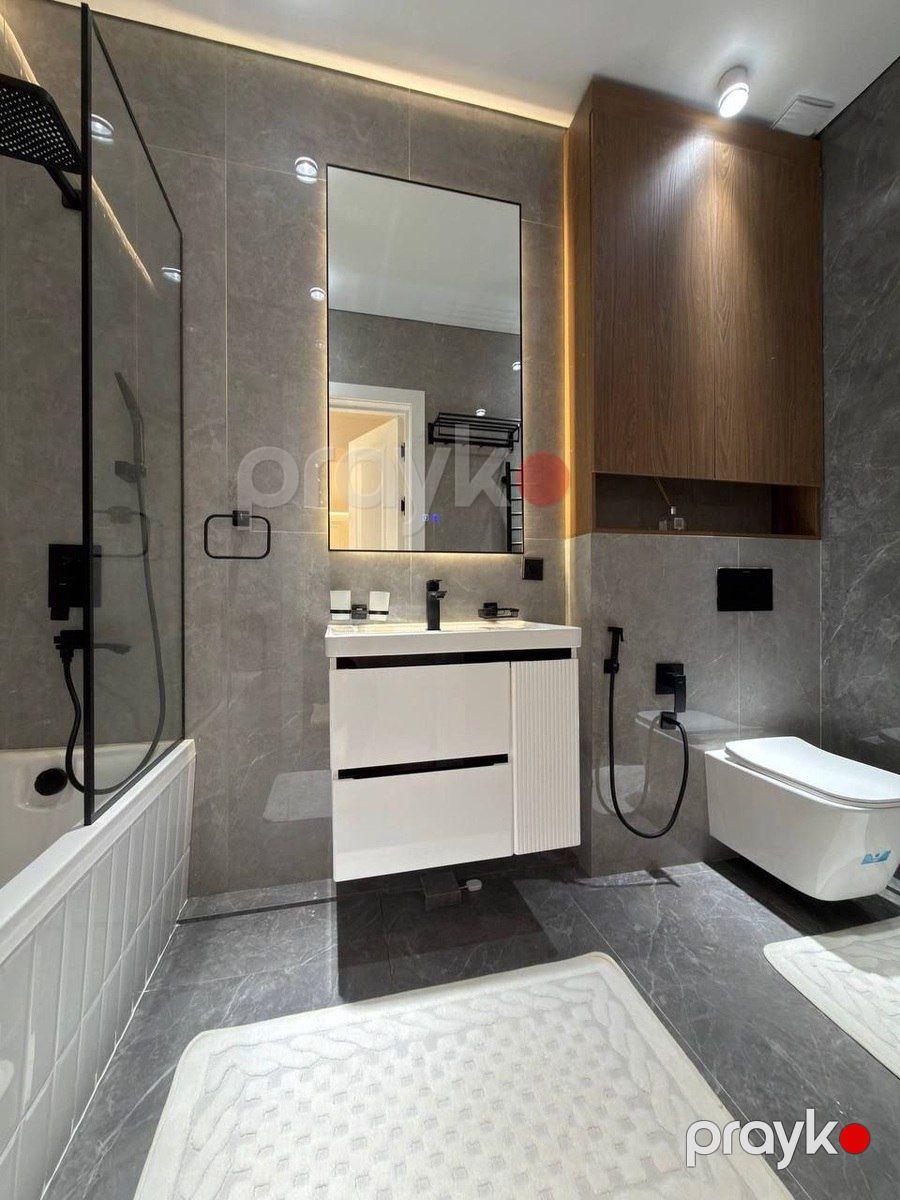 İcarəyə verilir 3 otaqlı yeni tikili 125 m² — Mənzil, Bakı (10)