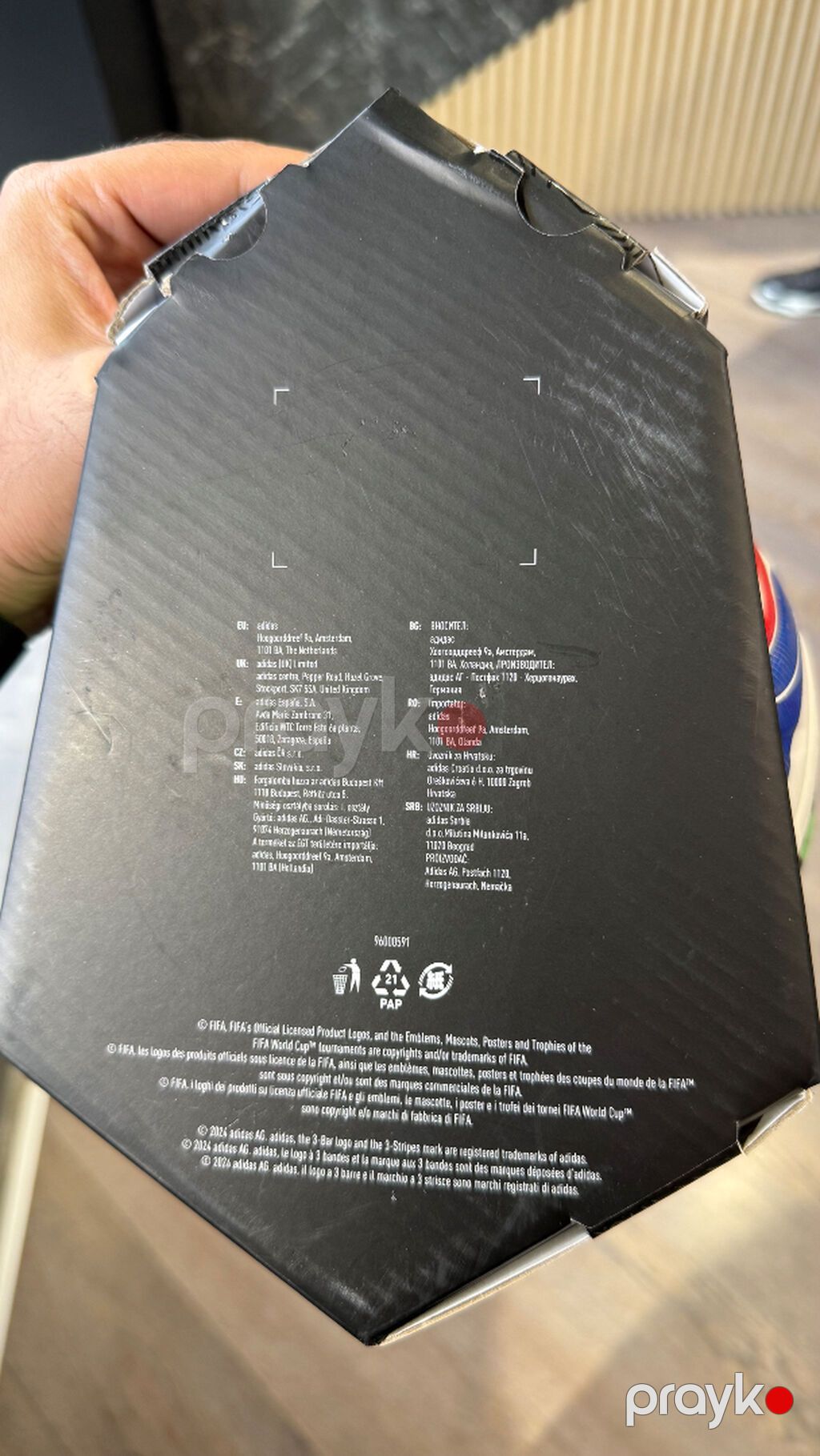 Fifa original world cup trionda topu originall Almaniyadan mene — Digər, Bakı (3)