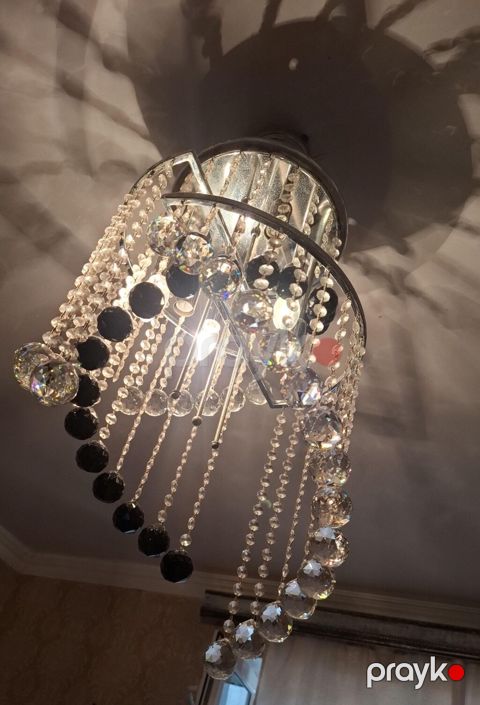 Çılçıraq, 4 lampa, Metal — Qobu