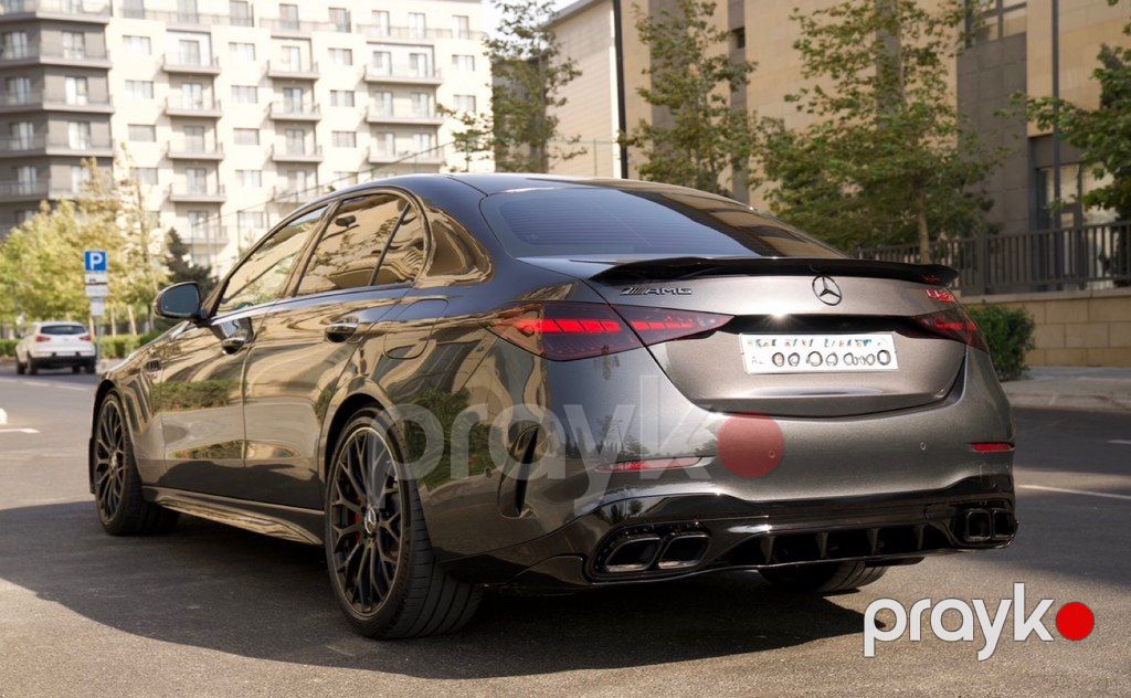 Mercedes C 63 AMG S E Performance, 2.0 L, 6 kWh, 2024 il, 1 500 km — Avtomobillər, Bakı (4)