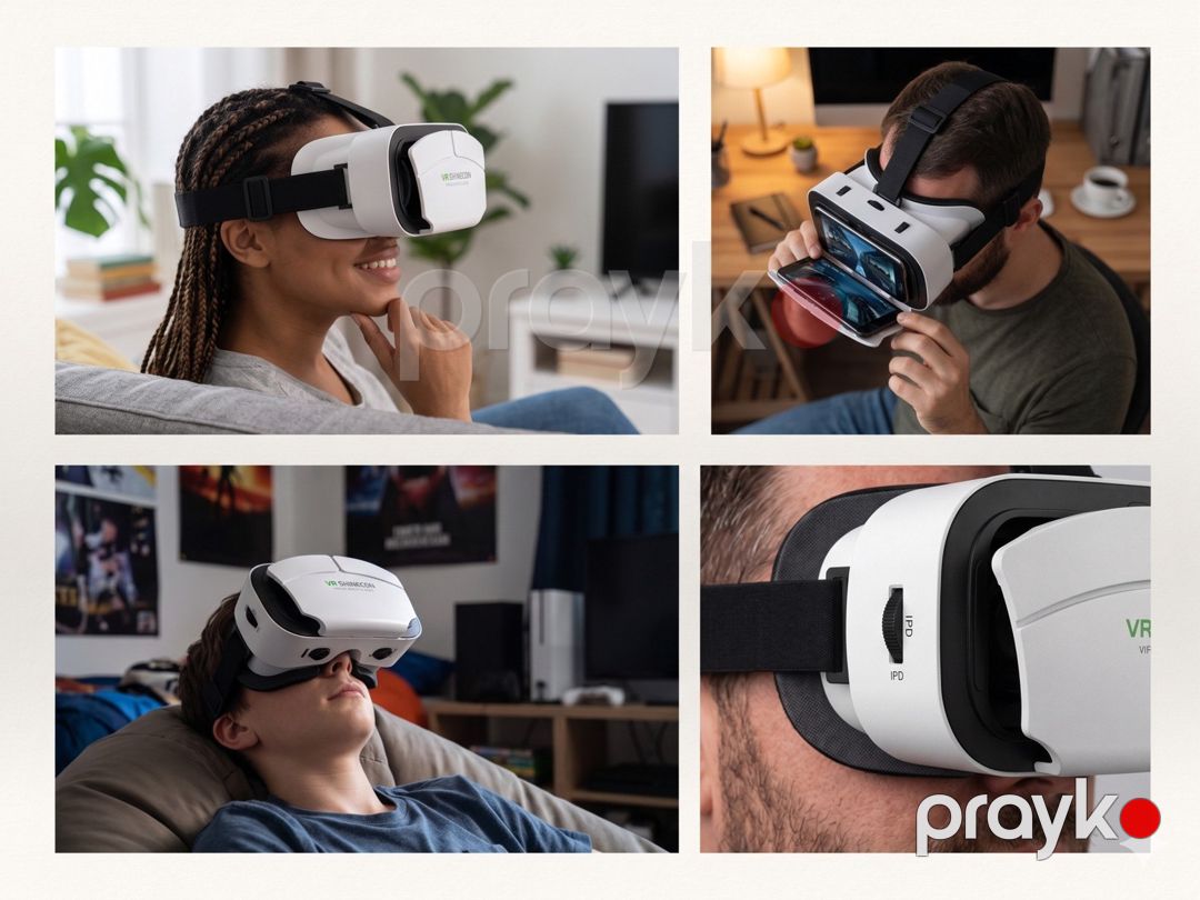 Shinecon SC-G12 VR eynək — Oyunlar, konsollər və proqramlar, Bakı (2)