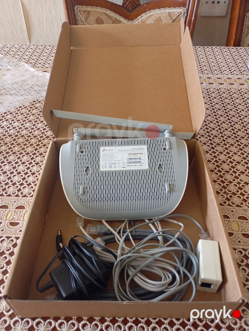 TP-Link TD-W8961N ADSL2+ Wi‑Fi router Xüsusiyyətlər: - ADSL2/ADSL2+ — Şəbəkə və server avadanlığı, Bakı (4)