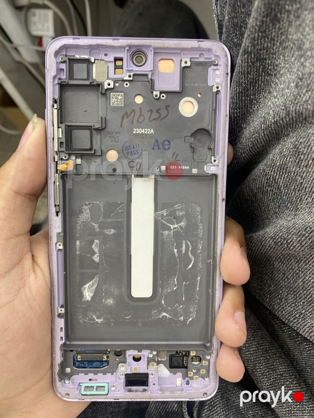 Məhsul: Samsung Galaxy S21 FE 5G üçün orijinal ön modul (ekran + — Smartfon ehtiyat hissələri, Gəncə (3)