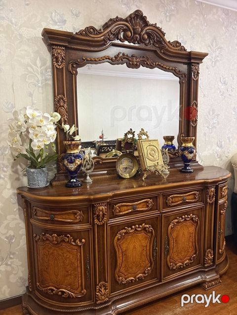 Qorka mebel - Material: tam ağac karkas, təbii ağac teksturaları və — Bakı