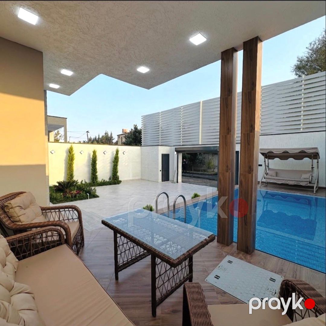 İcarəyə verilir 4 otaqlı həyət evi/bağ evi 180 m² — Ev, villa, Bakı (10)