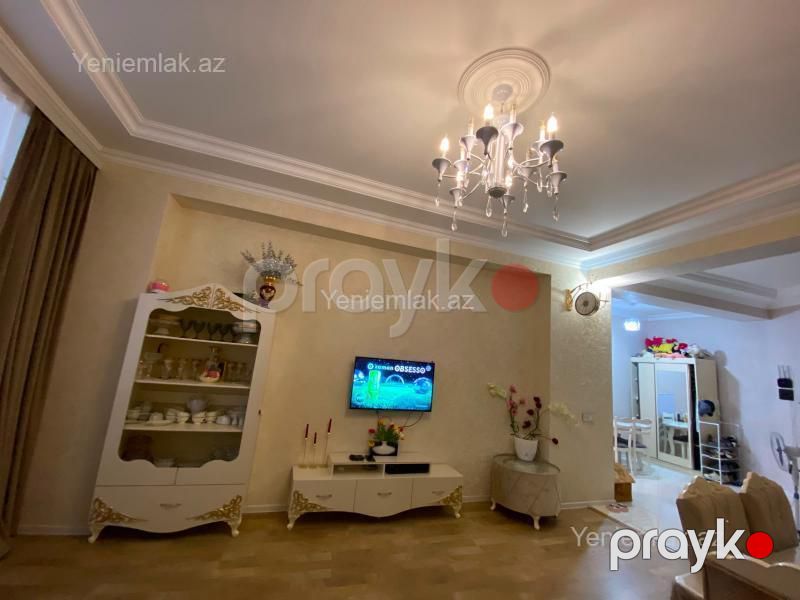 Satılır 2 otaqlı Bina evi menzil (Yeni tikili), 90 m², Xətai rayonu — Mənzil, Bakı (6)