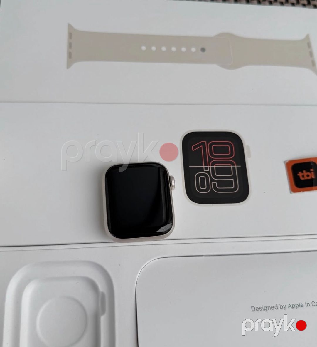 Apple Watch SE 2 Starlight 44mm — Ağıllı saatlar və biləkliklər, Bakı (5)