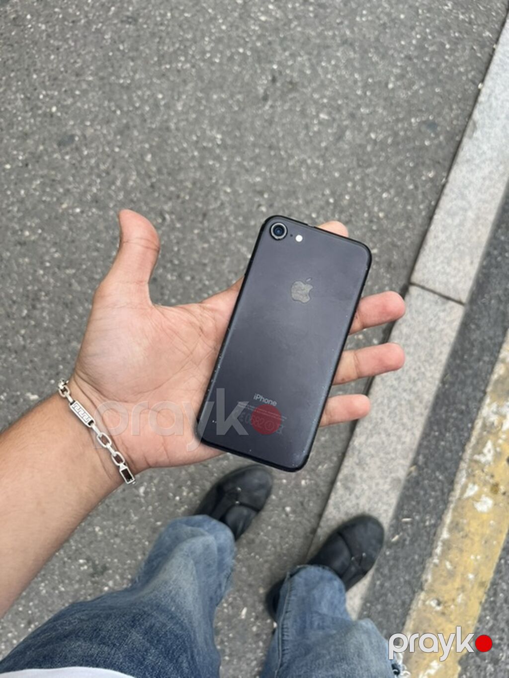 IPhone 7, Qara, Barmaq izi — Apple iPhone, Bakı (3)