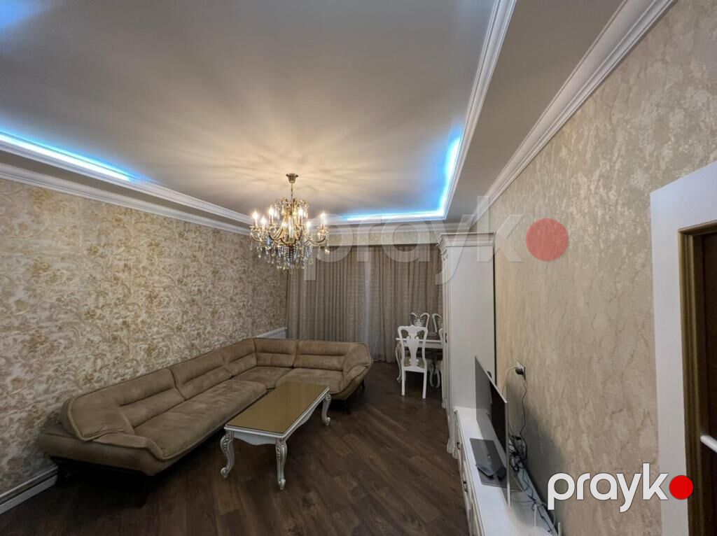 Premium dizaynlı mənzil – dəniz mənzərəli - Plan: geniş qonaq otağı — Mənzil, Bakı (8)