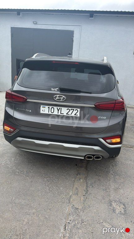Hyundai Santa Fe, 2.0 L, 2018 il, 134 000 km — Avtomobillər, Bakı (2)