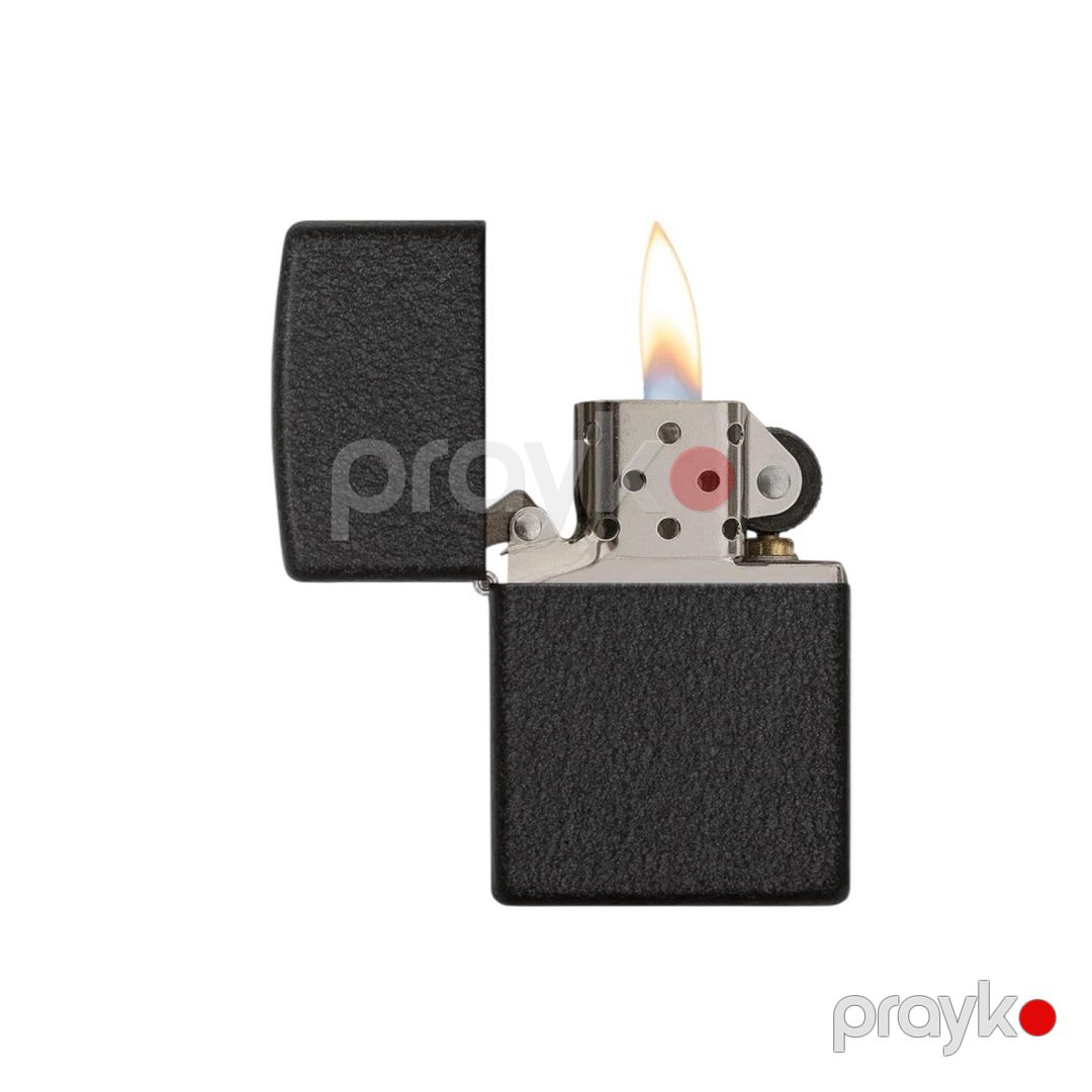 Alışqan "Zippo Black Crackle" — Şəxsi əşyalar, Bakı (2)