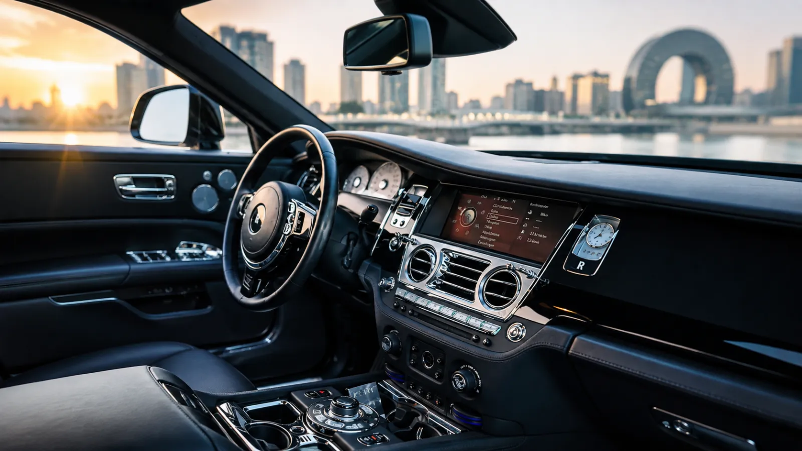 Rolls Royce Ghost 2021 — gündəlik icarə — Minik avtomobili icarəsi, Bakı (6)