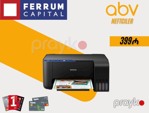 "Epson EcoTank L3251" Wi-Fi dəstəkli çoxfunksiyalı printer — Bakı