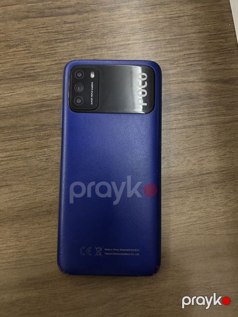 Poco M3, 64 GB, rəng - Göy, Barmaq izi — Xaçmaz