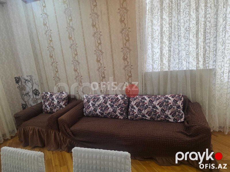 Yeni tikili Kirayə Verilir Xətai r., Həzi Aslanov m., 2 otaq, 80 m² — Mənzil, Bakı (6)