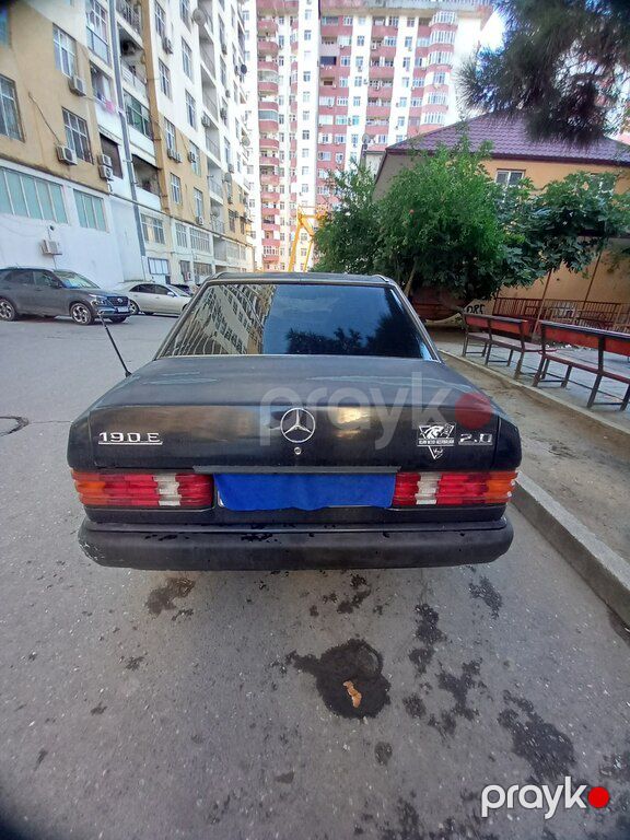 Mercedes 190, 2.0 L, 1992 il, 366 500 km — Avtomobillər, Bakı (2)