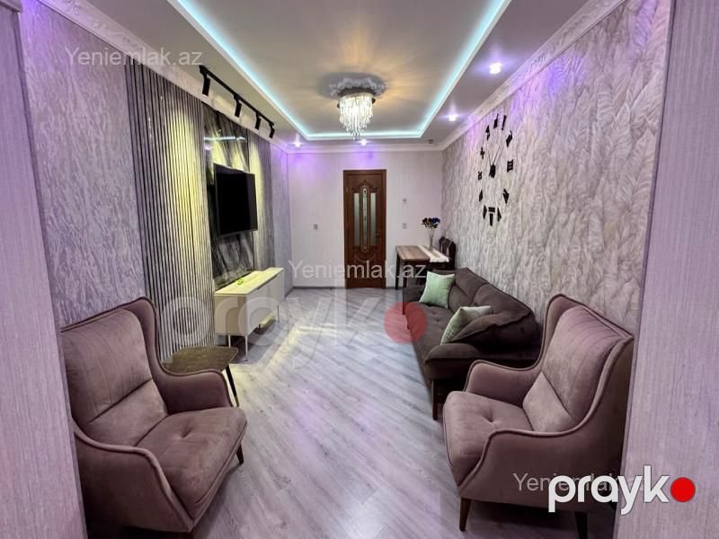 Satılır 3 otaqlı Bina evi menzil (Köhnə tikili), 77 m², 9-cu mikrorayon — Mənzil, Sumqayıt (5)