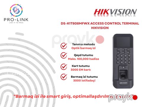 DS-K1T808MFWX — Bakı