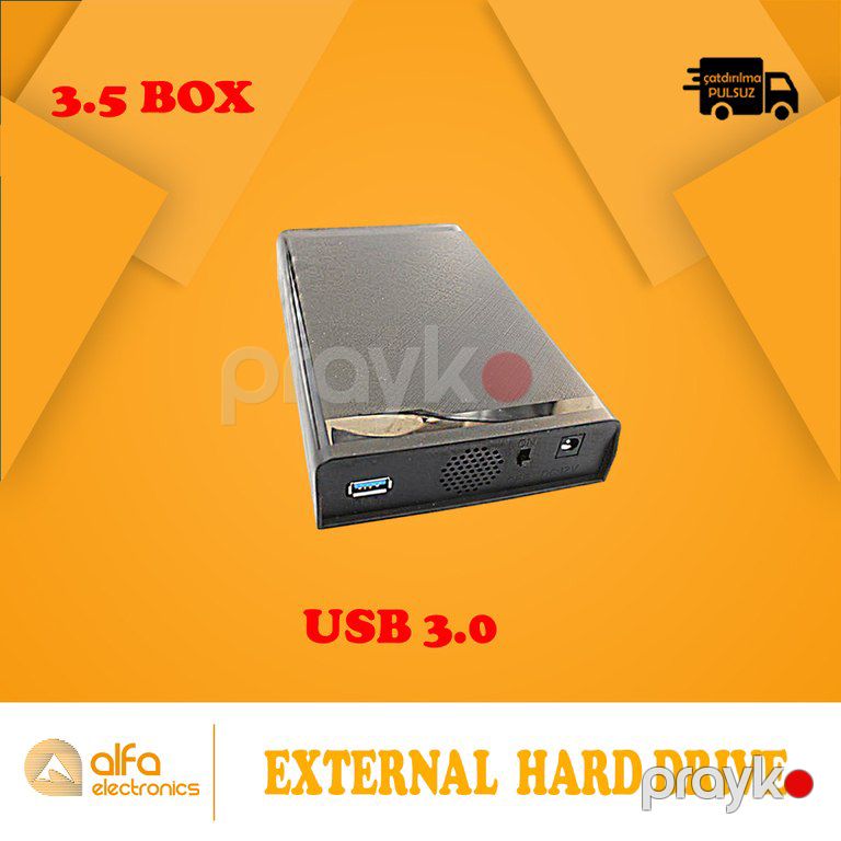 3.5 Hard Disk Box USB 3 — Kompüterlər və noutbuklar, Bakı (2)