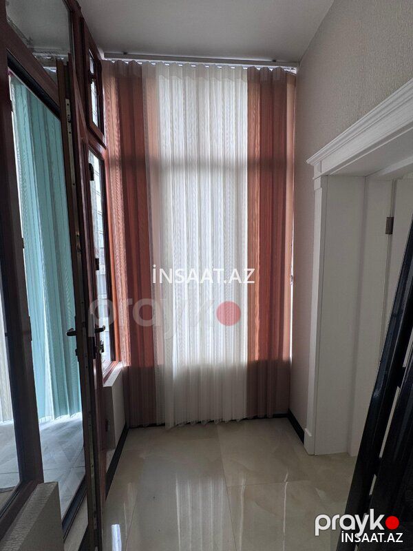 Dikey perde tül — Pəncərələr, qapılar, balkonlar, Bakı (2)