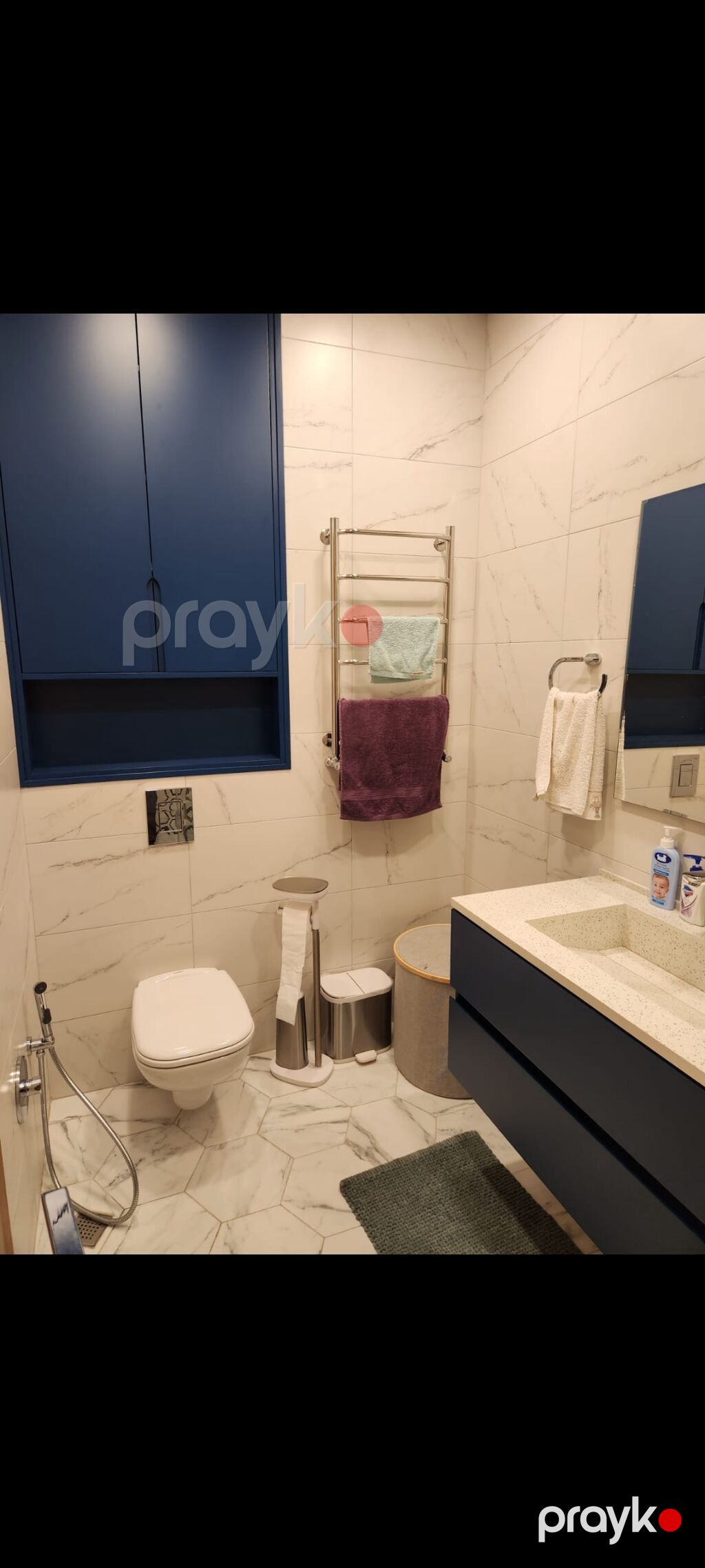 Premium dizaynlı mənzil – dəniz mənzərəli - Plan: geniş qonaq otağı — Mənzil, Bakı (10)