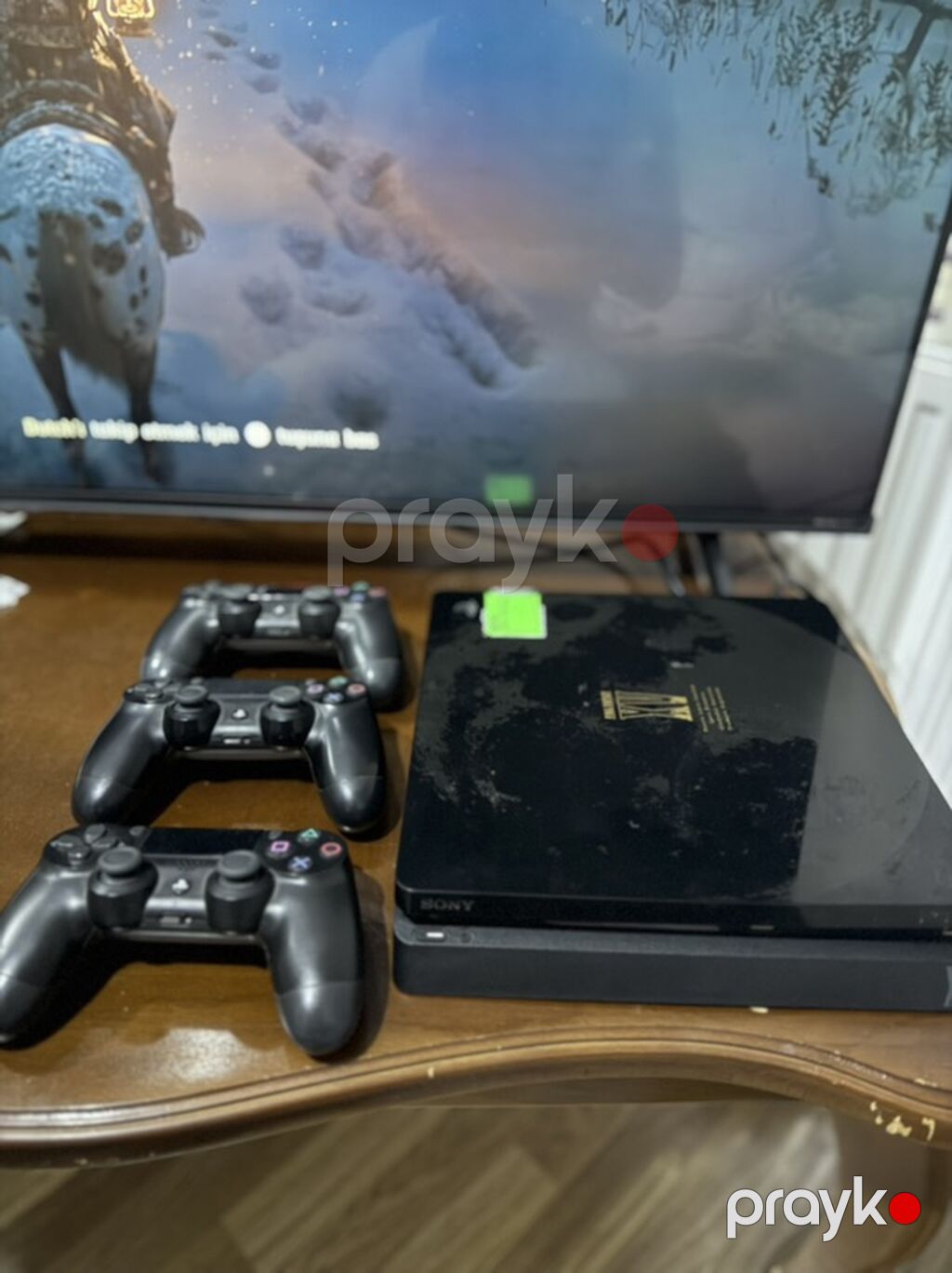 Salam.PlayStation 4 Slim – Final Fantasy XV Limited Edition satılır — Oyun konsolları, Bakı (2)