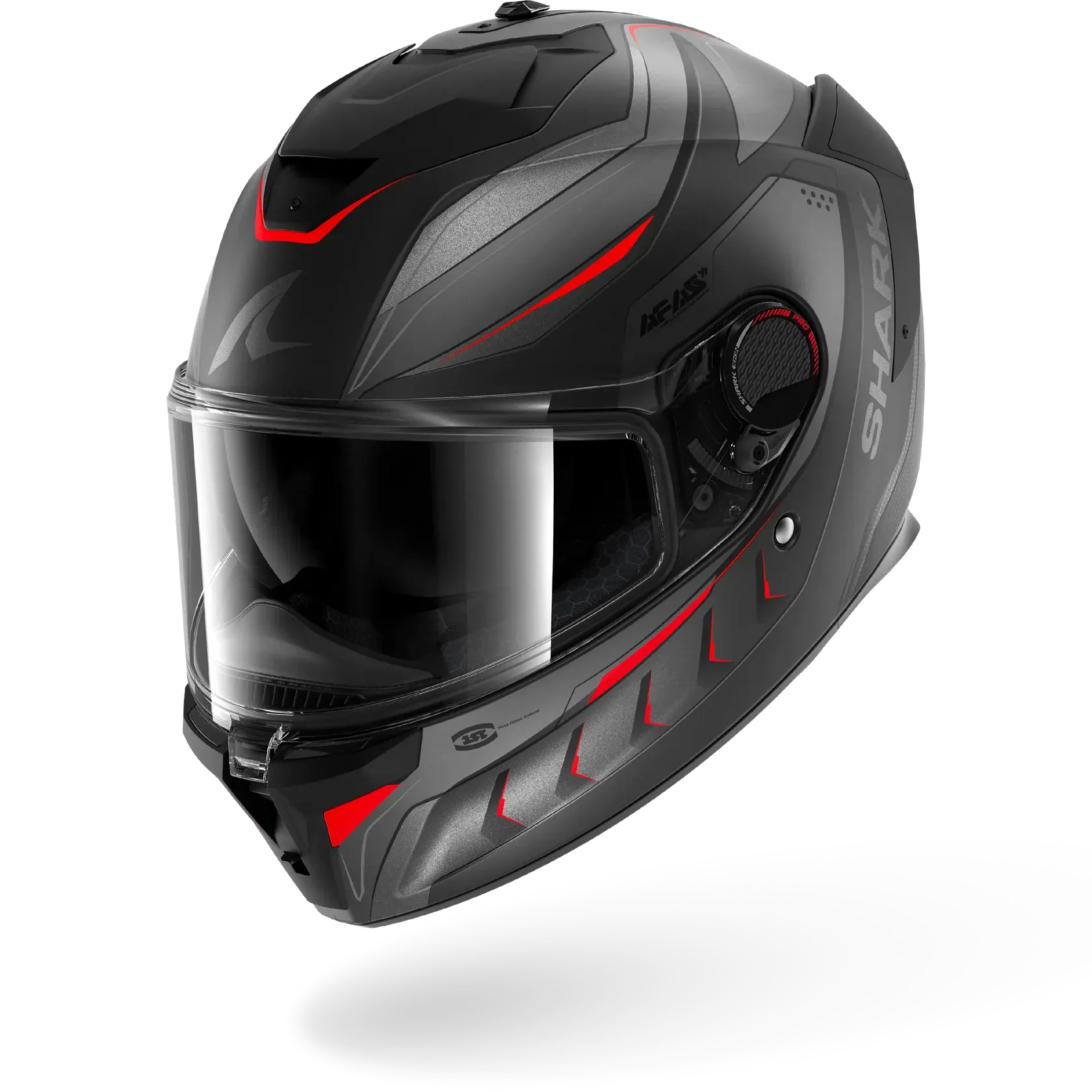 Dəbilqə Shark Spartan GT PRO Carbon Mekarıum Mat Carbon Anthracite Red, XXL (HE1360EDARXXL)