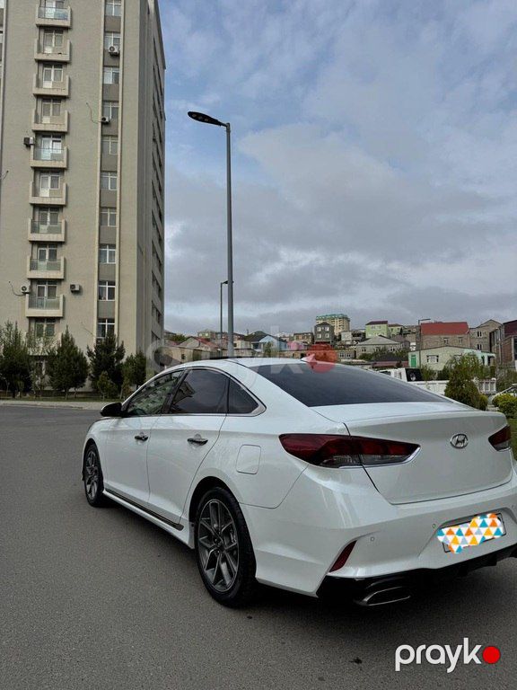 Hyundai Sonata, 2.0 L, 2018 il, 103 400 km — Avtomobillər, Bakı (12)