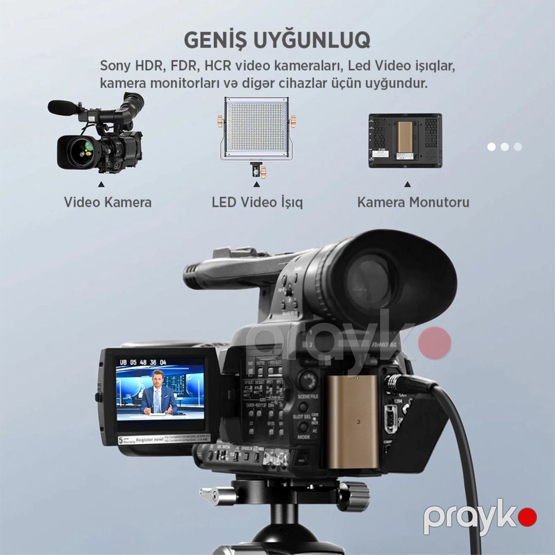 Neewer NP-F750 video işıqlar üçün Usb-c batareya — Foto və video texnikası, Bakı (3)