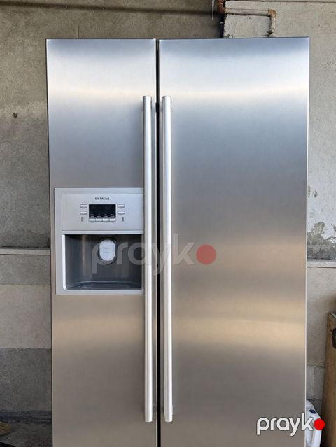 Siemens side-by-side soyuducu - Rəng/material: paslanmayan polad — Masazır