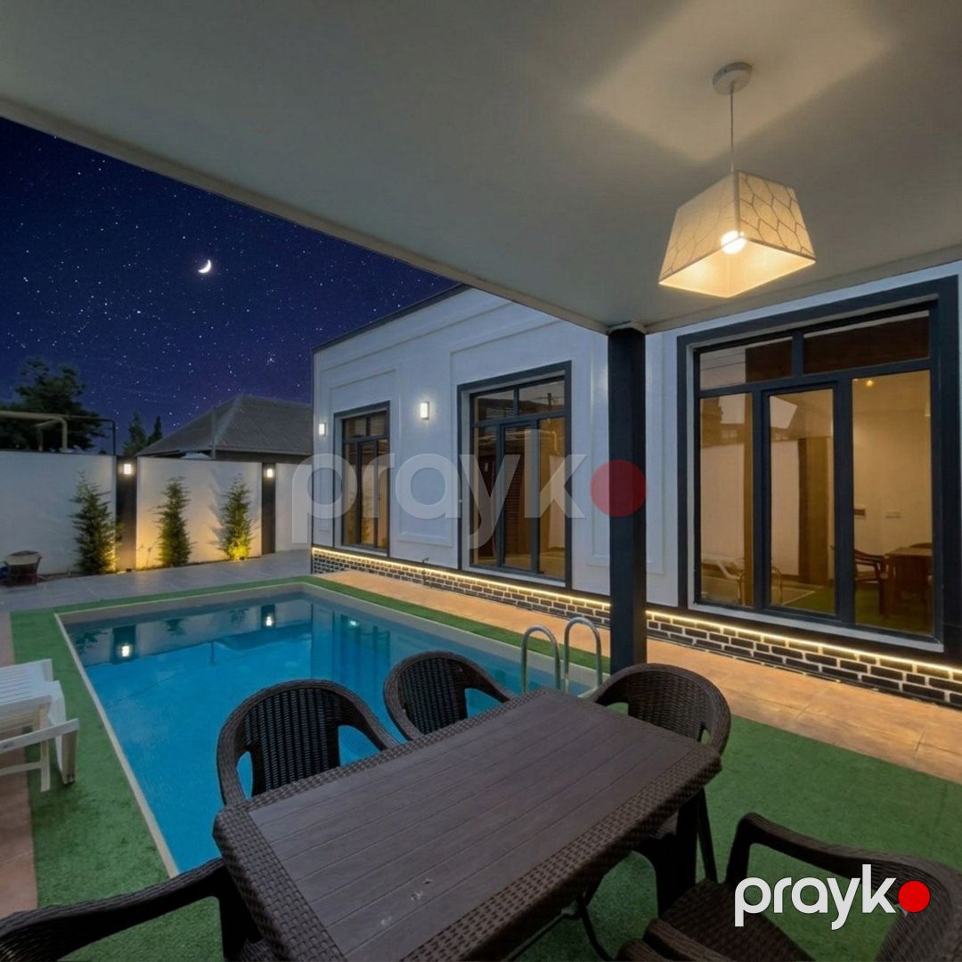 Satılır 4 otaqlı həyət evi/bağ evi 150 m² — Ev, villa, Bakı (4)