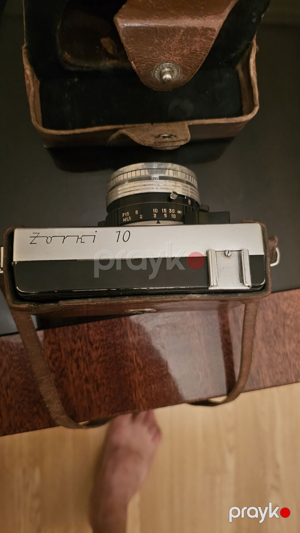 Zorki 10 film fotoaparatı - Format: 35mm - Linza: Industar-63 45mm — Fotoaparat, Bakı (2)