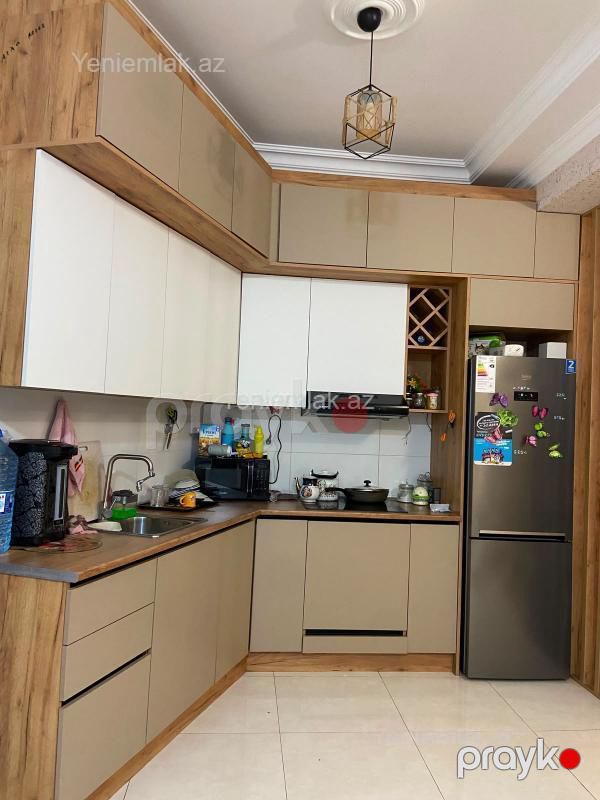 Satılır 2 otaqlı Bina evi menzil (Yeni tikili), 90 m², Xətai rayonu — Mənzil, Bakı (9)