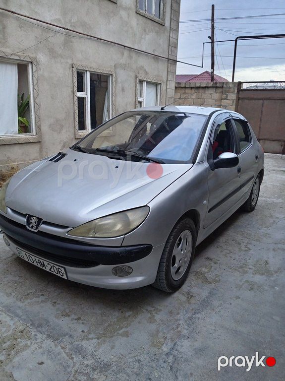 Peugeot 206, 1.6 L, 2002 il, 237 580 km — Avtomobillər, Bakı (3)