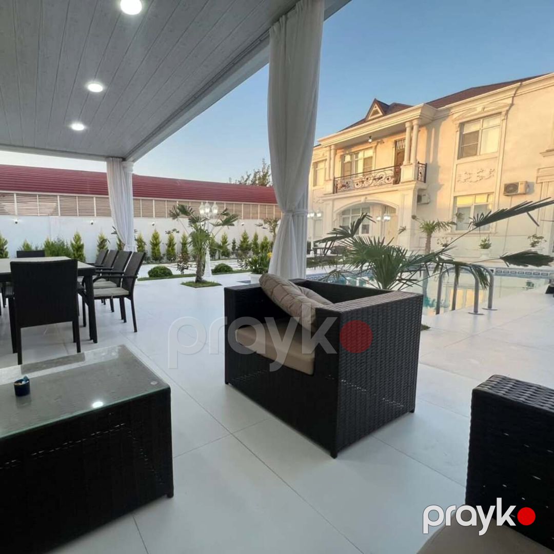 İcarəyə verilir 5 otaqlı həyət evi/bağ evi 400 m² — Ev, villa, Bakı (3)