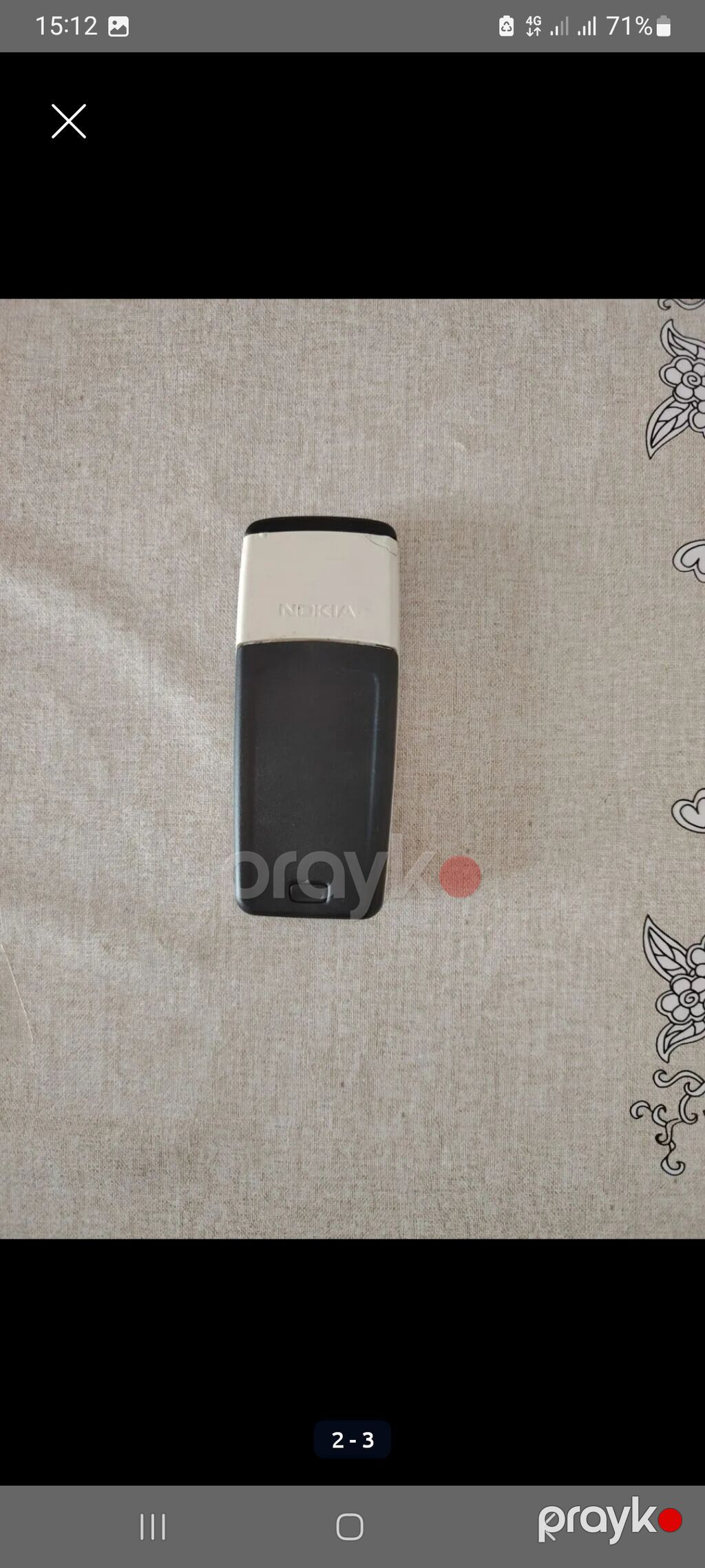 Nokia rəng - Gümüşü, Düyməli — Nokia, Digah (2)