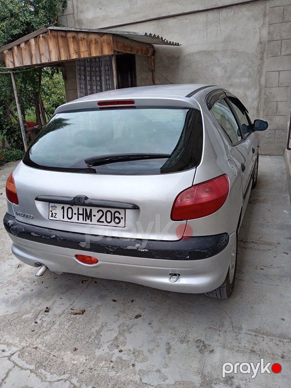 Peugeot 206, 1.6 L, 2002 il, 237 580 km — Avtomobillər, Bakı (8)