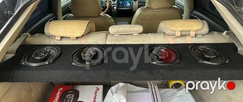 Toyota prius 20 kuza üçün arxa baqaja carpetli polka, qalın dikdən — Ceyranbatan