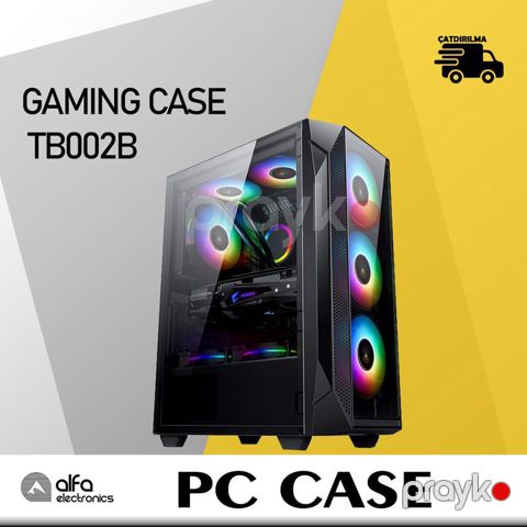 Gaming PC Case TB002B — Bakı