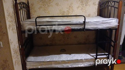 Kod 4717 2 mertəbə yeni çarpayi satilir 130 azn Matras var Unvan — Bakı