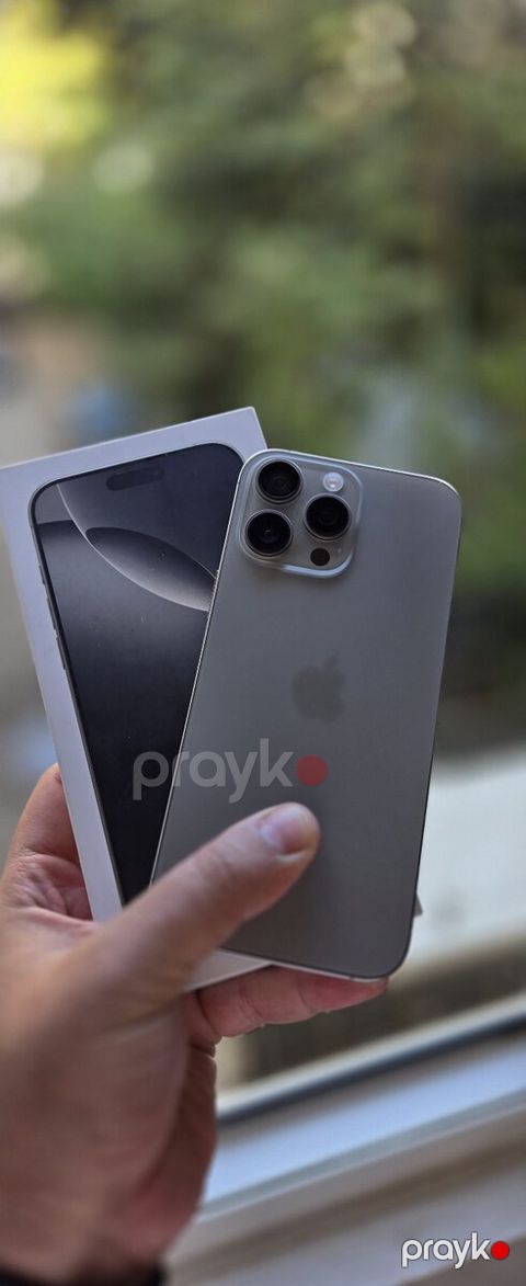 Apple iPhone 16 Pro Max Natural Titanium 512GB/8GB — Bakı