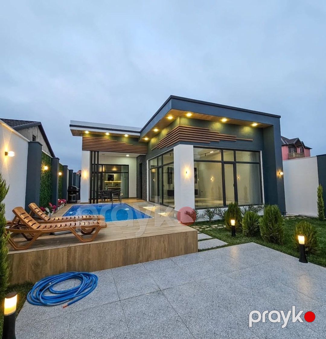 İcarəyə verilir 4 otaqlı həyət evi/bağ evi 170 m² — Ev, villa, Bakı (2)