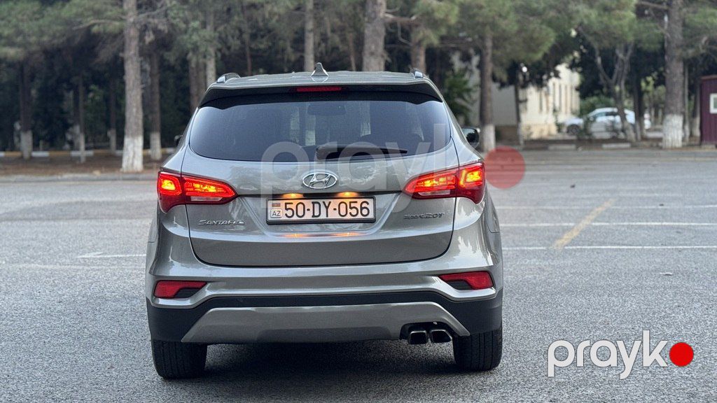 Hyundai Santa Fe, 2.0 L, 2018 il, 140 000 km — Avtomobillər, Bakı (9)