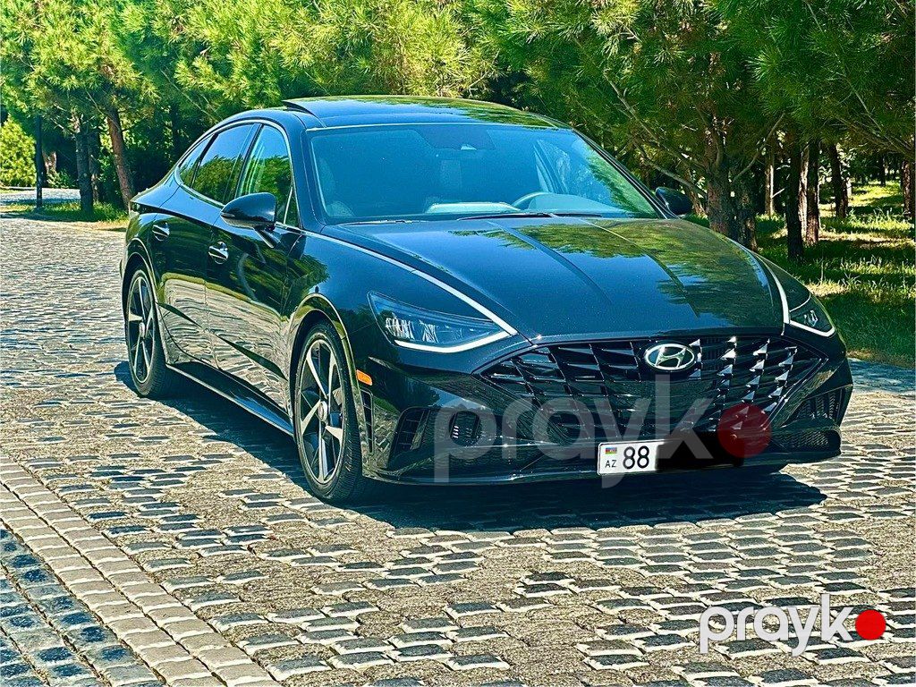 Hyundai Sonata, 1.6 L, 2021 il, 98 000 km — Avtomobillər, Bakı (8)
