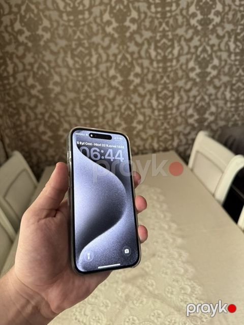 IPhone 15 Pro, 256 GB, Black Titanium, Face ID — Masazır