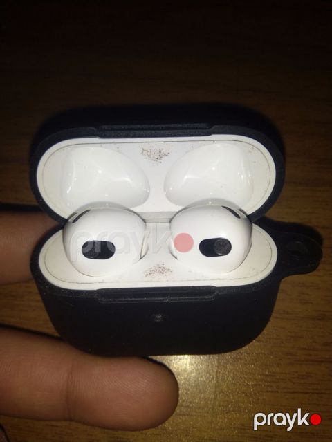 Arikinal airpods 3 a2566 madel ele zaratka tek ozudu qutu yoxdu 100m — Bakı