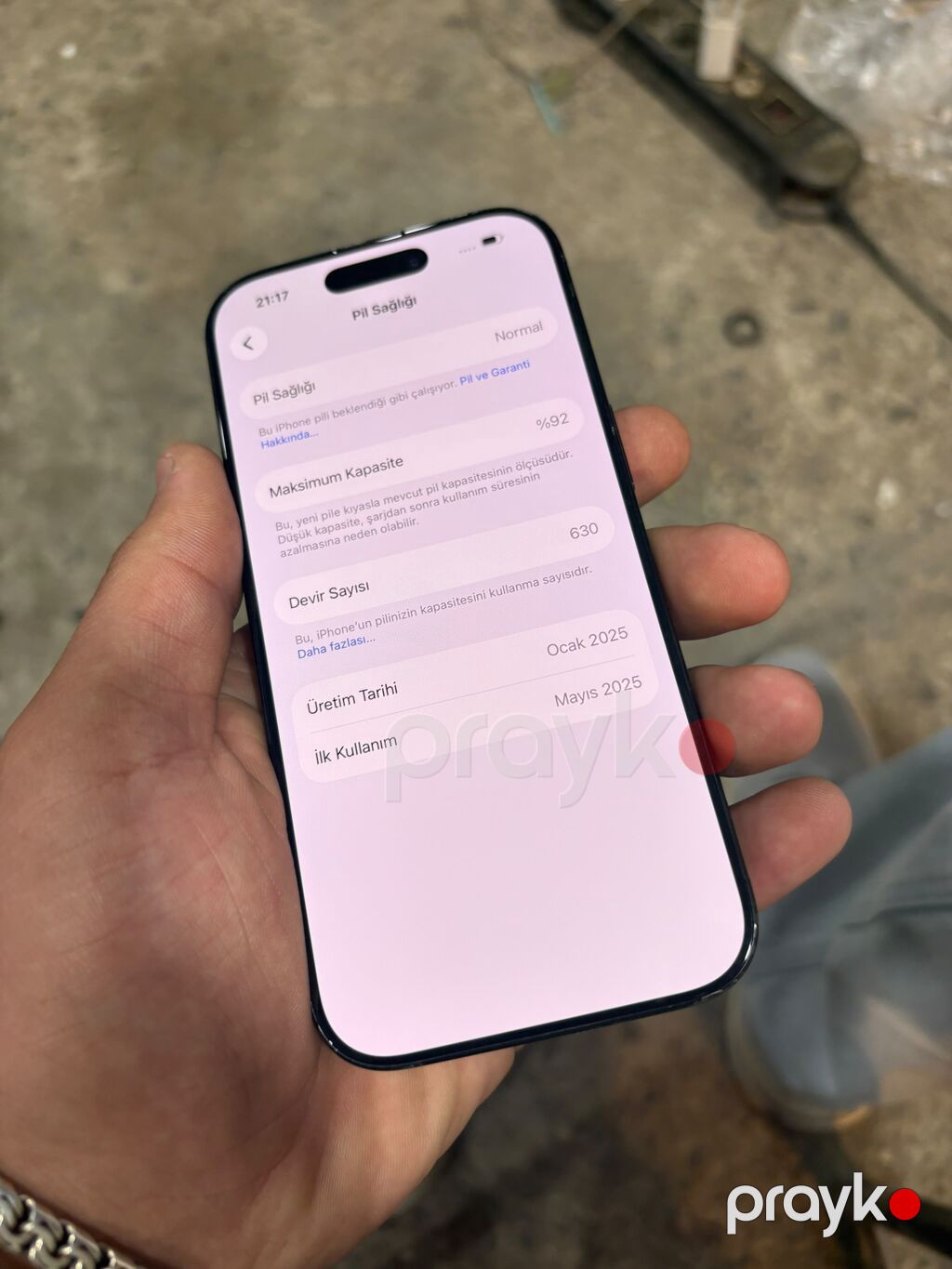 IPhone 16 Pro, 128 GB, Black Titanium, Simsiz şarj — Apple iPhone, Bakı (7)